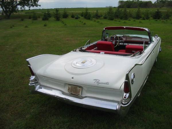 Viewing a thread - 1960 Plymouth Convertible Fargo ND $29000