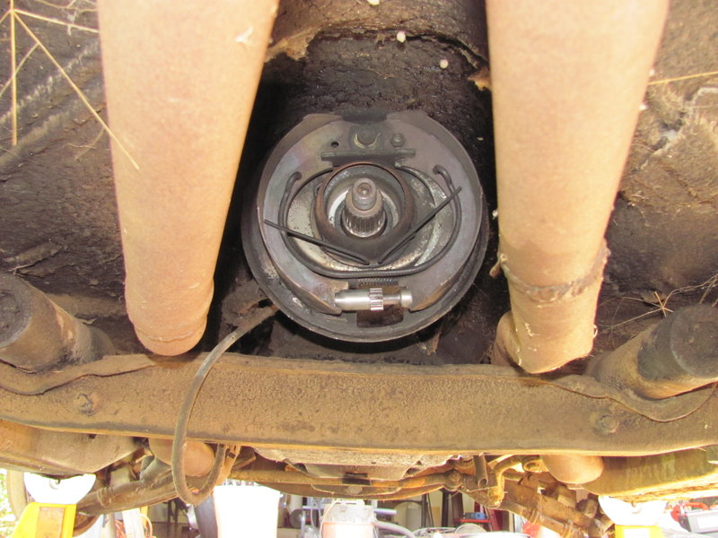 Image result for chrysler parking brake for drive shaft image